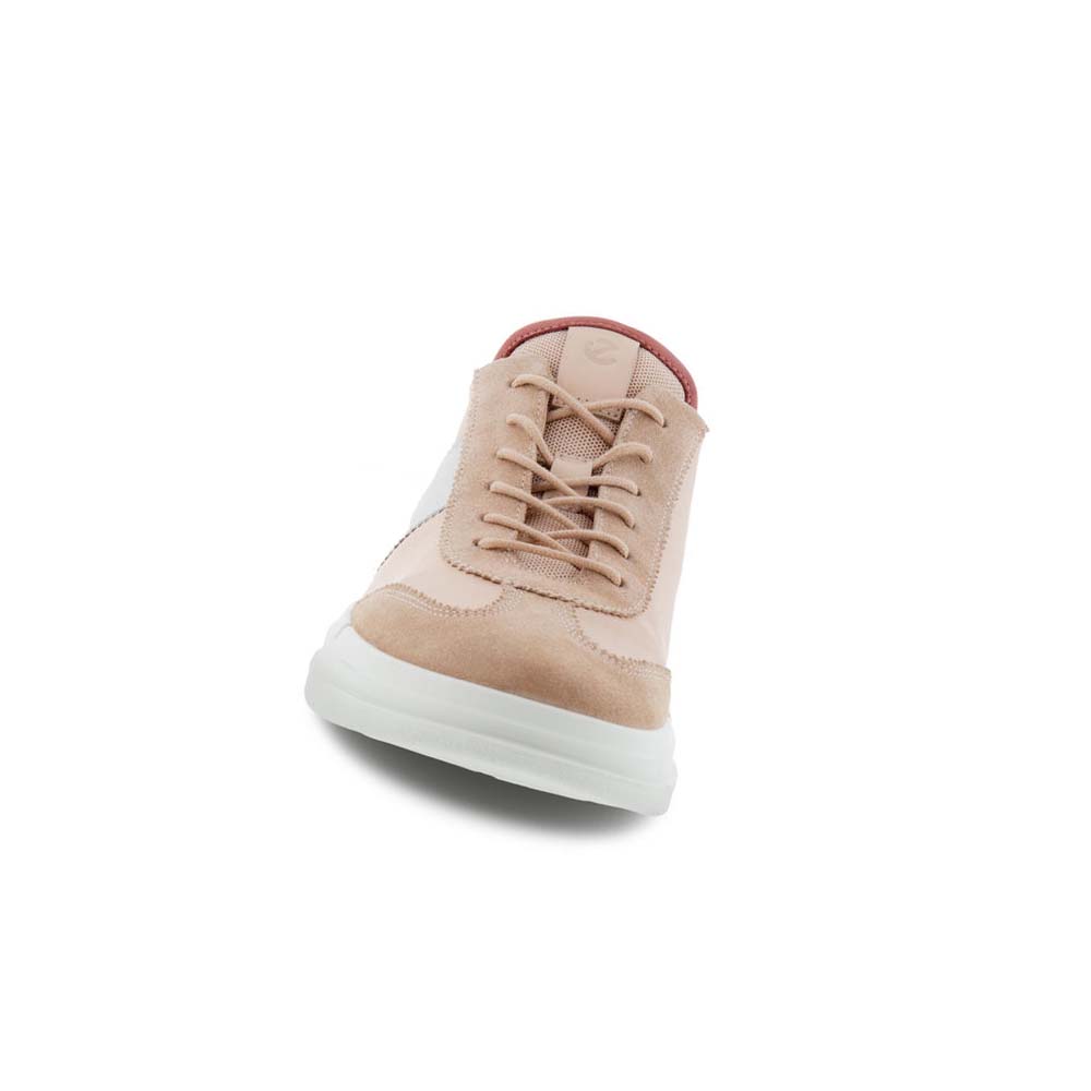 Women's Ecco Soft X Retro-inspired Casual Shoes Rose / Brown | USA 85YXF